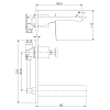 Смеситель для раковины Lemark Contest LM5826CW хром, белый