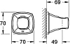 Настенный держатель Grohe Grandera 27969000