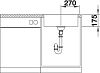 Кухонная мойка Blanco Zerox 500-IF Durinox 523098