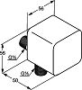 Шланговое подключение Kludi A-QA 6554005-00