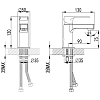 Смеситель для раковины Lemark Plus Grace LM1506C хром