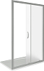 Душевая дверь в нишу 140 см Good Door Infinity WTW-140-G-CH ИН00032 стекло рифленое