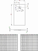 Душевой поддон Radaway Kyntos F 110x90 см HKF11090-64, серый