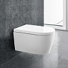 Унитаз подвесной Duravit 650001012004310 с функцией биде и сиденьем микролифт, белый