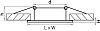 Встраиваемый светильник Lightstar Lega 16 011037