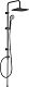 Душевая стойка Aquanet Passion AF300-70-RC-B, матовый чёрный