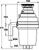 Измельчитель отходов Zorg Inox D ZR-38 D