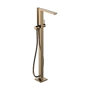 Смеситель для ванны с душем Hansgrohe Tecturis E 73445140 бронза