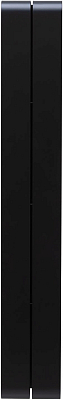 Полка Aquanet Магнум 00302226 15x100 черная матовая, вертикальная