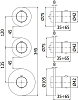 Смеситель для ванны с душем Paffoni Modular Box MDE018BO белый