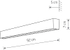 Настенный светильник Nowodvorski Straight Wall Led M 7564