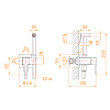 Гигиенический душ со смесителем RGW Shower Panels 581408212-04 черный