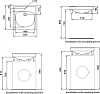 Раковина 60 см Ideal Standard Ecco W407301