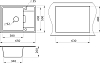 Комплект кухонная мойка Paulmark Weimar PM216550-BE бежевый + смеситель Paulmark Essen Es213011-328