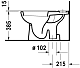 Напольный унитаз Duravit D-Code 21110100002 с бачком 0927100004