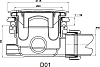 Сифон для поддона RGW Velplex QYD-01 18241101-08, бронза