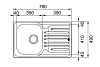 Кухонная мойка Franke Polar 101.0258.331 серый