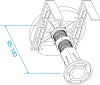 Ножки для поддона RGW N-01 (08) 03230108-31