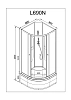 Душевая кабина Deto L L690NLED+GM