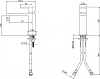 Смеситель для раковины Cezares UNIKA-LSM1-BIO-W0, белый