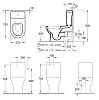 Напольный унитаз Villeroy&Boch Omnia Architectura 5677 10R1 крышка стандарт