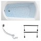 Акриловая ванна 1MarKa Elegance 165х70 01эл1770кс1 белый
