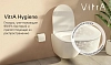 Инсталляция Vitra Vpro с унитазом Vitra Sento 7748B083-0101, цвет черный матовый, сиденье микролифт, клавиша черный матовый, комплект