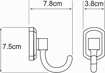 Крючок Wasserkraft Oder K-3023