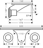 Смеситель для раковины Axor Massaud 18112310, красное золото