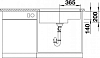 Кухонная мойка Blanco Subline 700-U Level 523544 шампань