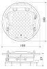 Акриловая ванна Jacuzzi Gemini 9443-056A/9423-5011 белый