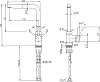 Комплект Cersanit Delfi TPL + Cersanit Cersanit Leon New + GEOMETRY S-SET-DEL/LeonN/TPL/Cm-w, хром матовый