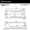 Акриловая ванна Whitecross Wave 0101.160070.100 белый