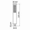 Душевая система WasserKRAFT Naab 8600 A178644 Thermo хром