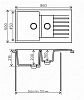 Кухонная мойка Tolero R-118 №101 (Бежев) желтый