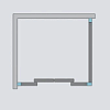 Душевой уголок Radaway Premium Plus DWD+S 160х90 см стекло прозрачное