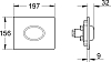 Кнопка смыва Grohe Skate Air 38565SH0 белая