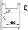 Кухонная мойка Blanco Zerox 500-IF Durinox 523098