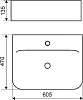 Раковина Excellent Orido 60x47 см CEAC.3919.605.WH