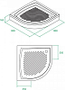 Поддон душевой Iddis 220R099i22