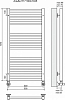 Полотенцесушитель водяной Terminus Альба П17 500x1045