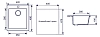 Кухонная мойка Mixline ML-GM14 ML-GM14 (310) серый