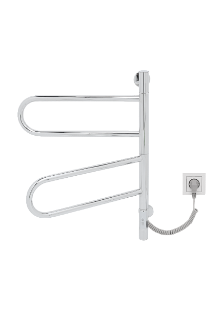 Полотенцесушитель электрический Vincea 44x60 VTD-1R1CE, хром