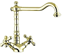 Смеситель для кухни Emmevi Deco Old 12617OR золото