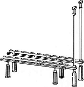 Ножки Mauersberger для моделей 180х80 см
