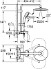 Душевая стойка Grohe Tempesta Cosmopolitan 26672000, хром