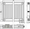 Радиатор стальной Kermi FKV 110404 тип 11