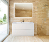 Тумба для комплекта BelBagno MARINO-1200-2C-PIA-BL-P bianco lucido