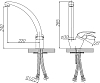 Комплект кухонная мойка Mixline ML-GM21 525172 белый + смеситель Paulmark Holstein Ho212012-331