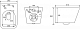 Комплект Berges Wasserhaus 043243 инсталляция Novum + унитаз Floe S Rimless + кнопка L5 черная